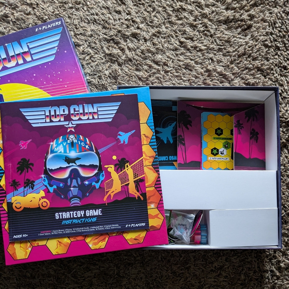 Top Gun Strategy Multiplayer Board Game - Picture 4 of 5